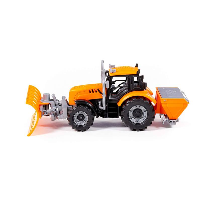 Mini Tractor Quita Nieve Naranja 31cm - Imagen 1