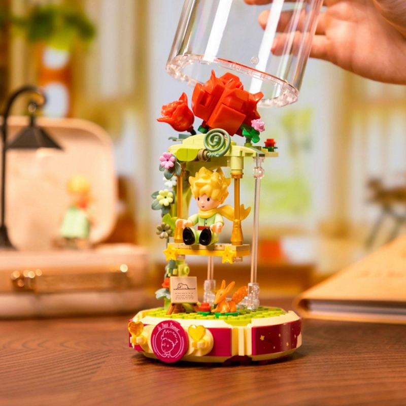 Set de construcción El Principito: Columpio de Rosas - Imagen 1