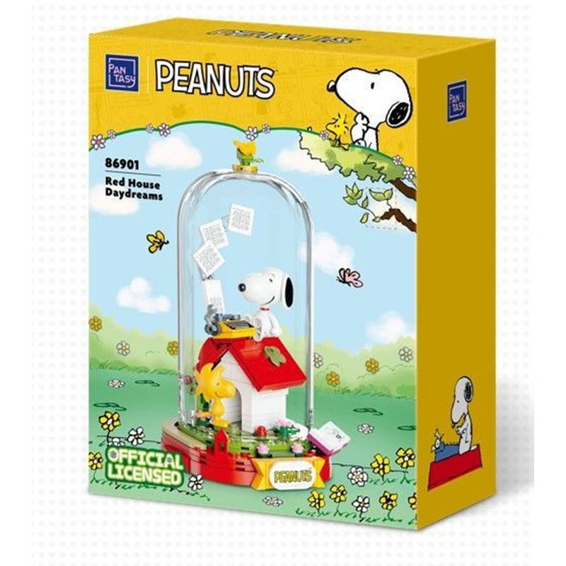Set de construcción: Snoopy con su máquina de escribir - Imagen 3