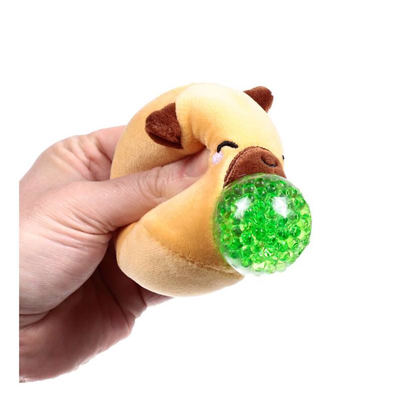 Juguete Estrujable de Peluche Queasy Squeezies Capibara - Imagen 2