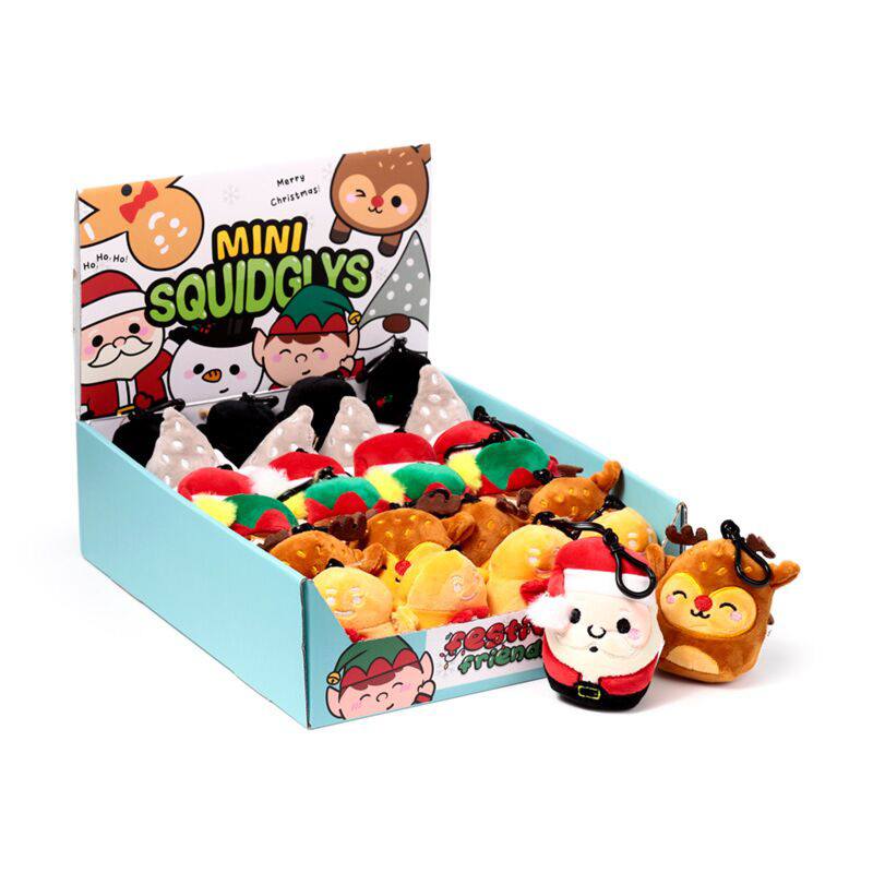 Llavero de Peluche Mini Squidglys Navidad Amigos Festivos - Imagen 2