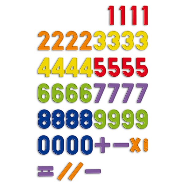 Conjunto 48 Números Magneticos - Imagen 1