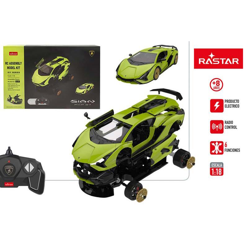 Rastar Kit montaje coche Lamborghini Sian RC 1:18 - Imagen 1