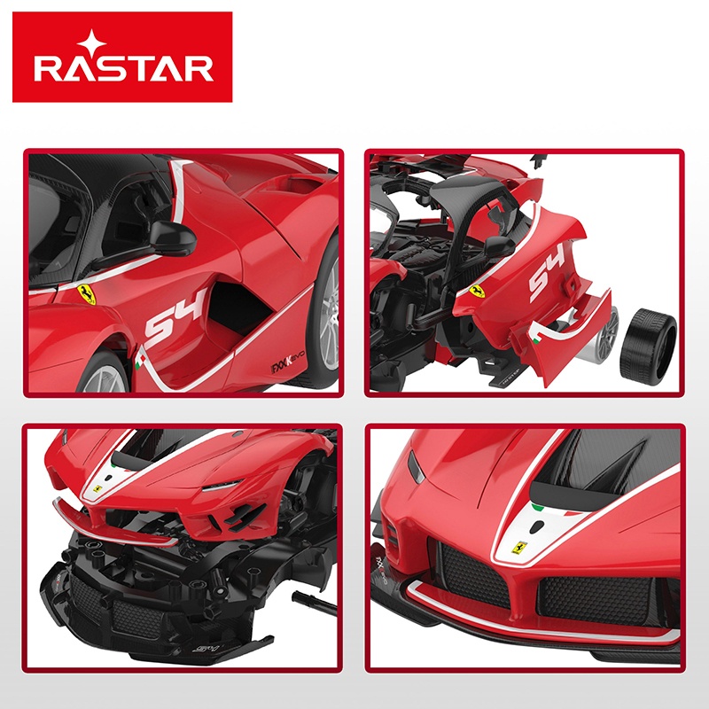 Rastar Kit montaje coche Ferrari FXX RC 1:18 - Imagen 6