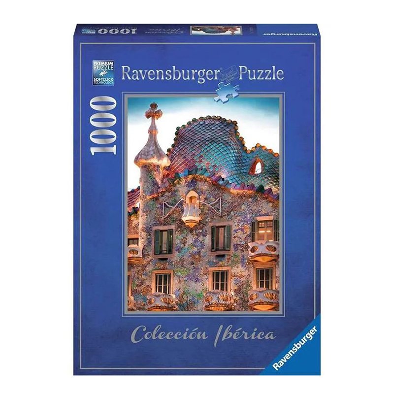 Puzzle 1000p Casa Batlló Gaudí