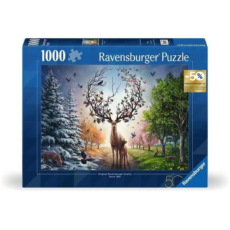 Puzzle Ciervo Mágico 1000p