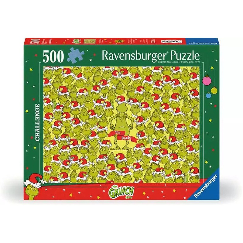 Puzzle O Grinch 500p