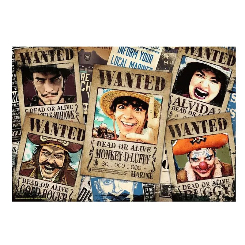One Piece Puzzle 300p - Imagen 1