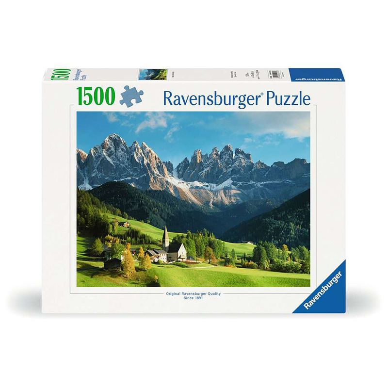 Puzzle 1500p Santa Magdalena Dolomitas