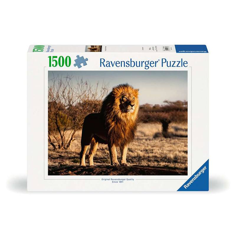 Puzzle 1500p El León Rey Animales
