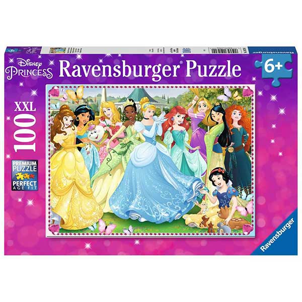 Disney Puzzle 100p Princesas - Imagem 1