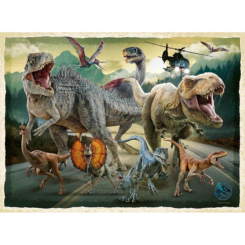 Puzzle Jurassic World XXL 200p - Imagem 1