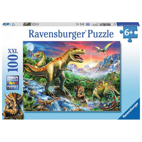 Puzzle 100p Dinosauros prehistóricos - Imagen 1