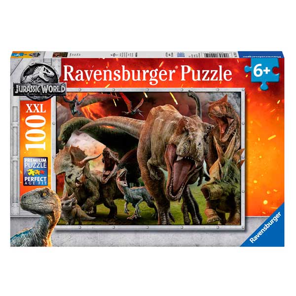 Puzzle 100p Jurassic World - Imagem 1