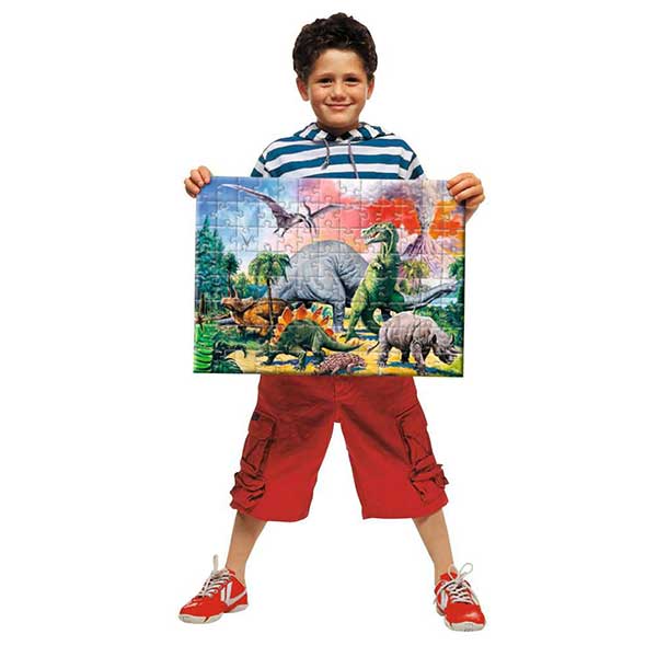 Puzzle 100p Dinossauros - Imagem 2