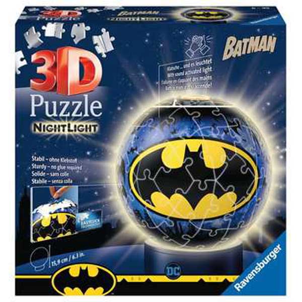Batman Puzzle Lámpara 3D - Imagen 1