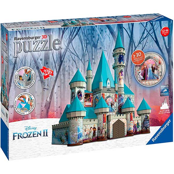 Puzzle 3D Frozen 2 Castillo de Hielo 216p - Imagen 1