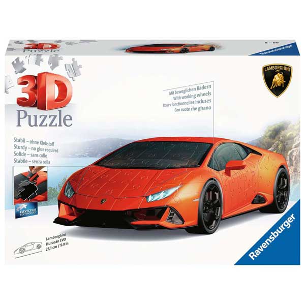 Puzzle 3D Lamborghini Huracán EVO - Imagen 1