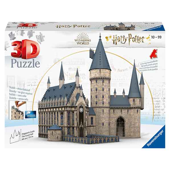 Harry Potter 3D Puzzle Castelo de Hogwarts Grande Salão 540p - Imagem 1