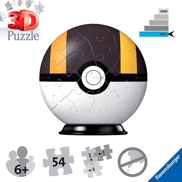 Pokemon Puzzle 3D Hyperball 54p - Imagem 1