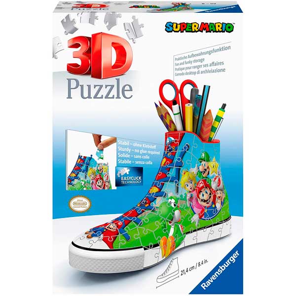 Super Mario Puzzle 3D Sneaker 108p - Imagen 1