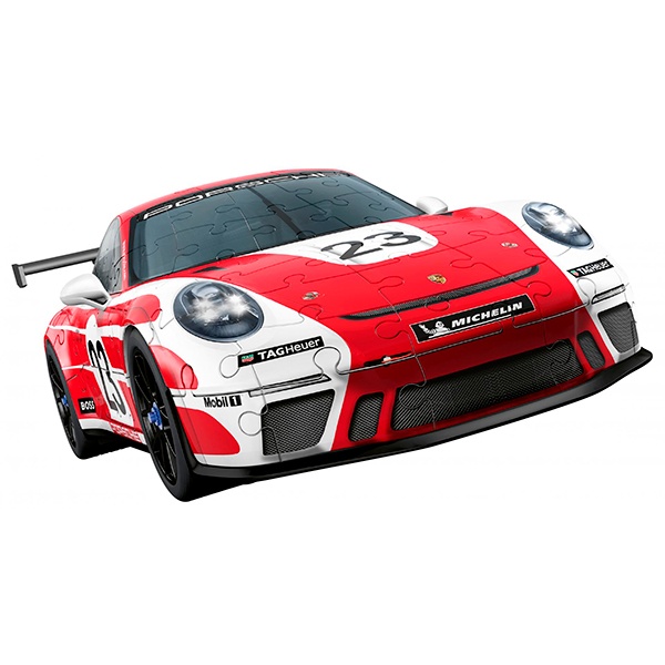 Puzzle 3D Porsche 911 GT3 Cup Salzburg - Imagen 1