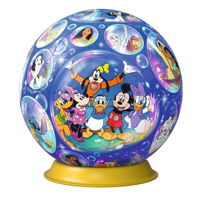 Disney Puzzle Ball 72p Personagens Disney - Imagem 1