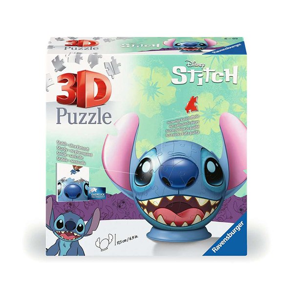 Disney Stitch Puzzle 3D 72p - Imagen 1