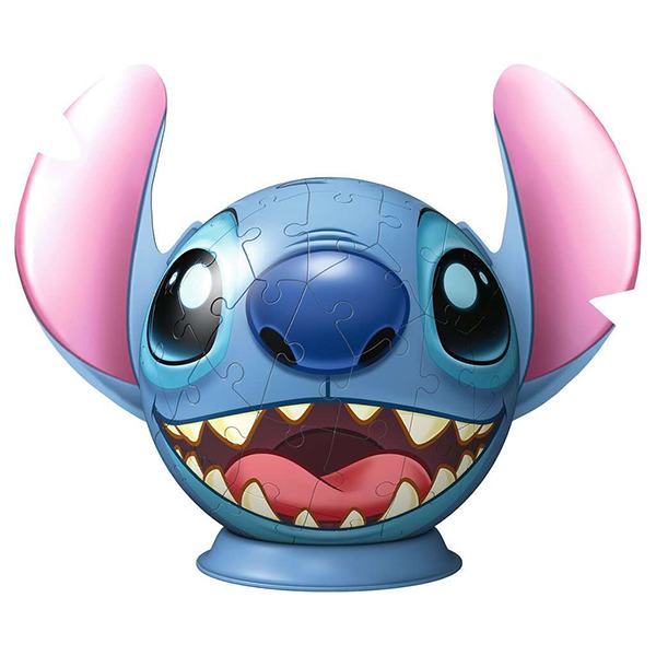 Disney Stitch Quebra-cabeça 3D 72p - Imagem 1
