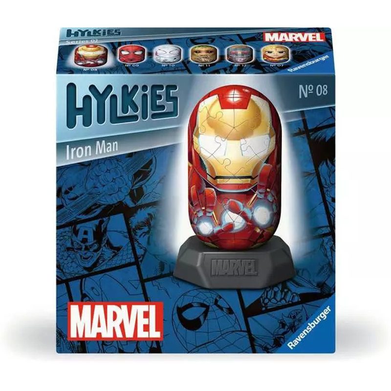 Marvel Puzzle 3D Hylkies Iron Man 