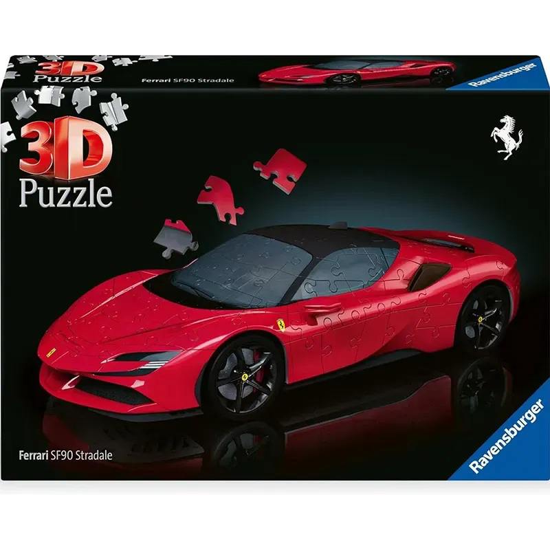 Puzzle 3D Ferrari SF 90 108p - Imagen 1