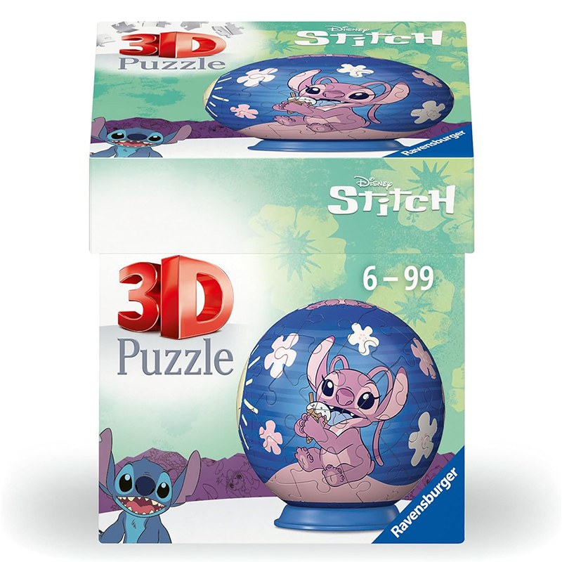 Puzzle Ball 3D Disney Stitch Angel 54p