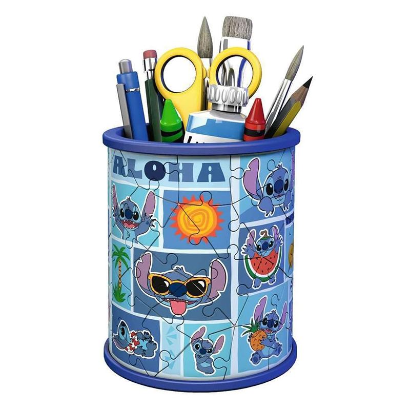 Stitch Puzzle 3D Portalápices Disney - Imagen 1