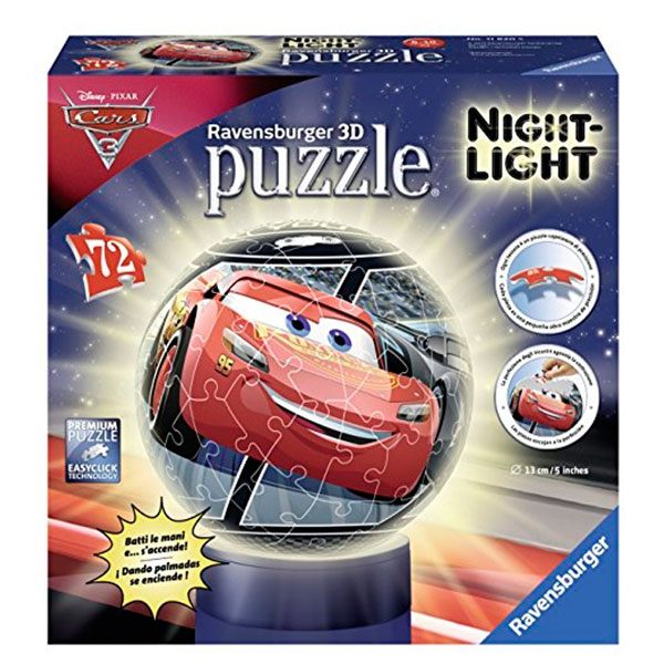Puzzeball 72p amb Llum Cars 3 - Imatge 1