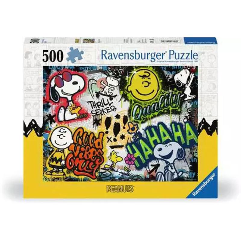 Puzzle 500p Peanuts Snoopy Graffiti