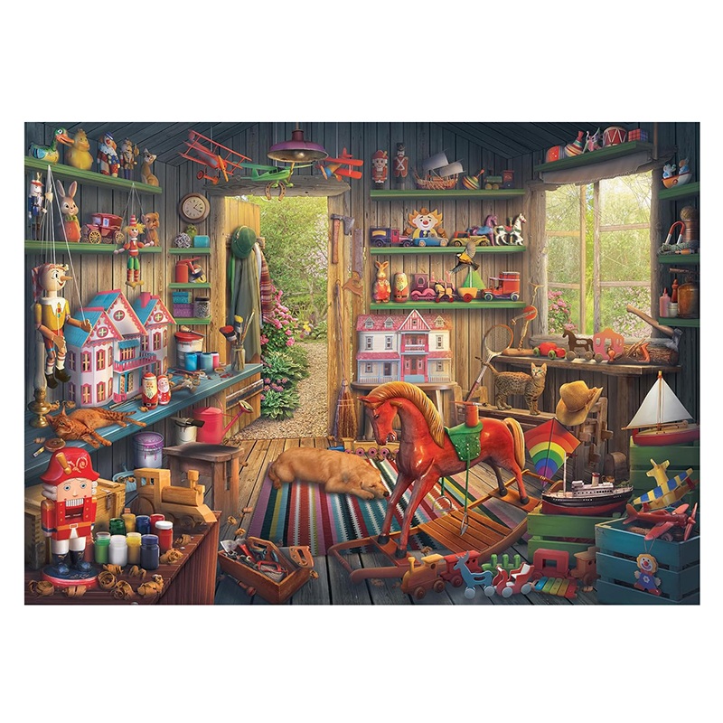 Puzzle 1000p Juguetes Nostálgicos - Imagen 1