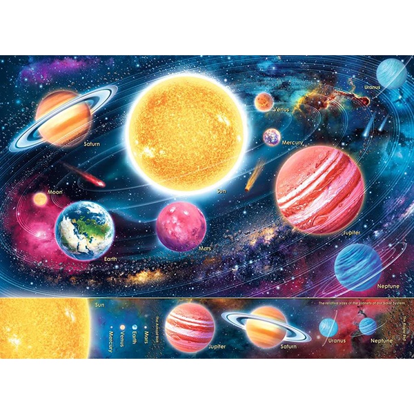 Puzzle 300p XXL Sistema Solar - Imagem 1