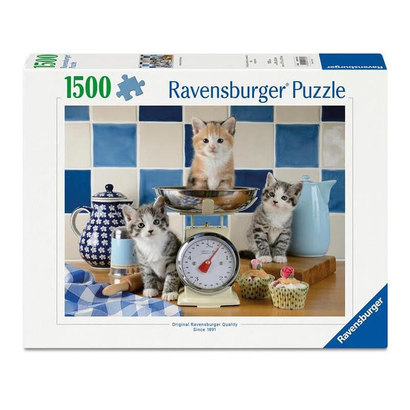 Puzzle 1500p Gatitos en la Cocina