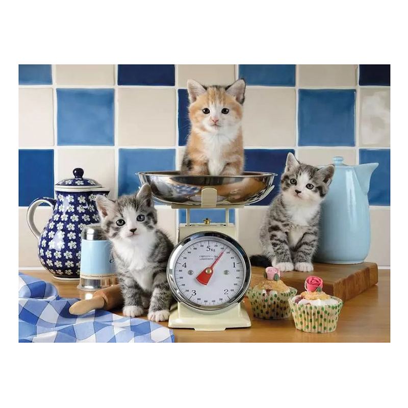 Puzzle 1500p Gatitos en la Cocina - Imagen 1