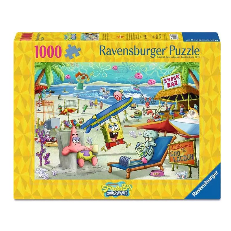 Bob Esponja Puzzle 1000p