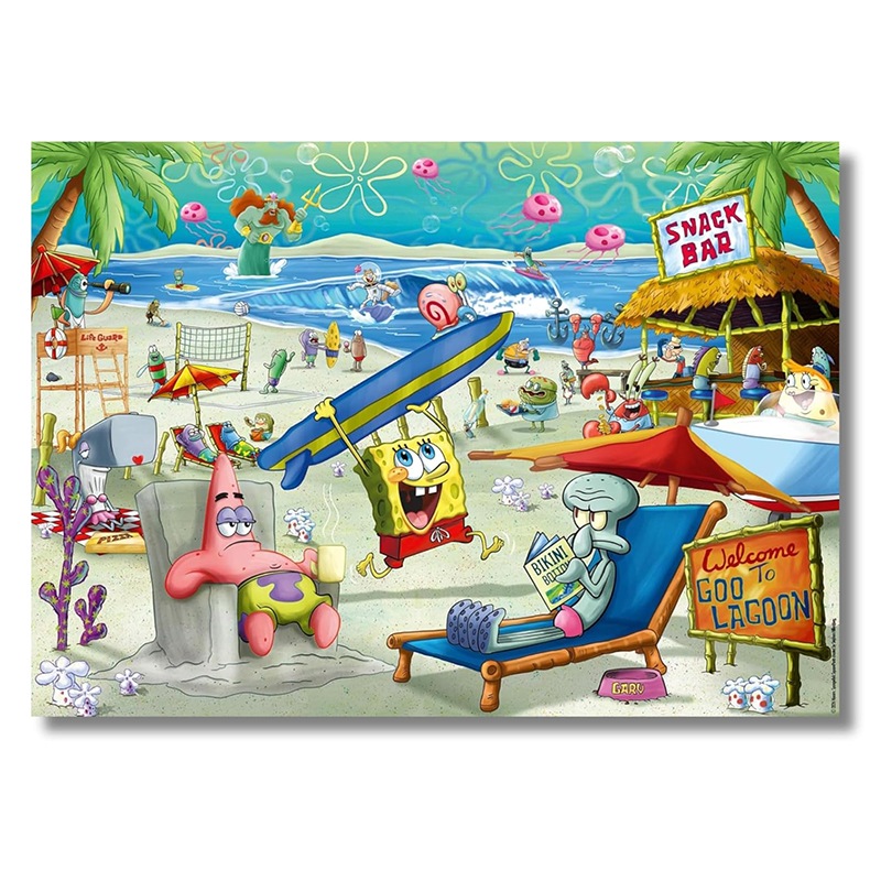 Bob Esponja Puzzle 1000p - Imagen 1