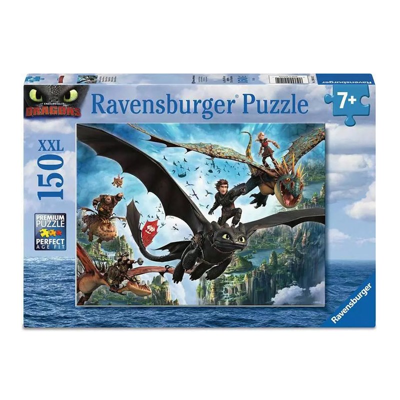 Treinar o teu Dragão Puzzle 150p XXL
