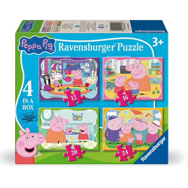 Peppa Pig Puzzle 3x49p