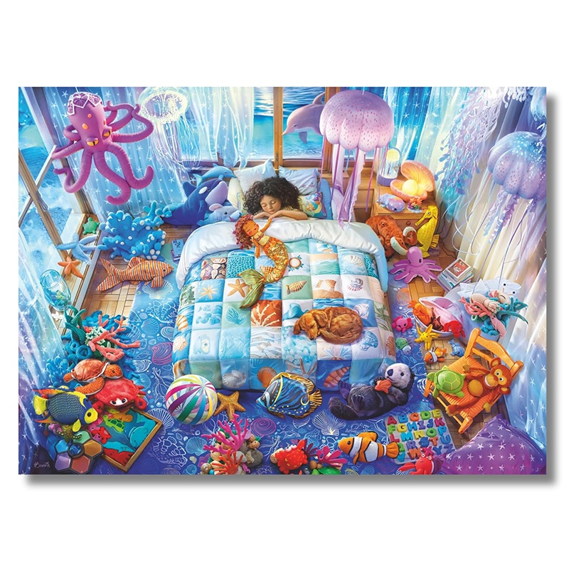 Puzzle 150p XXL Sueños Submarinos - Imagen 1