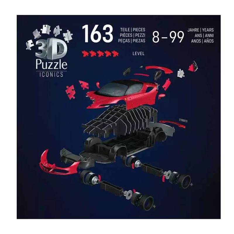 Puzzle 3D Iconics Ferrari SF90 Stradale 108p - Imagen 2