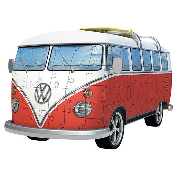Puzzle 3D 162P Van Volkswagen - Imagem 1
