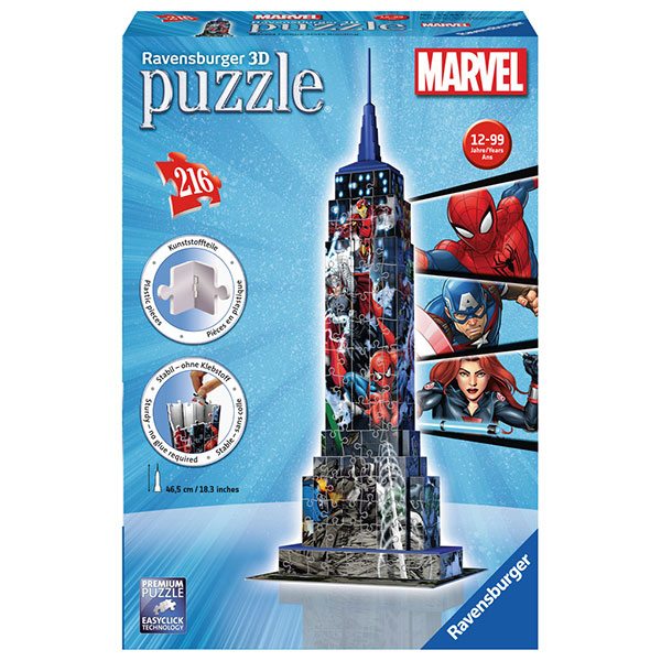 Puzzle 3D 216p Empire State Marvel - Imatge 1