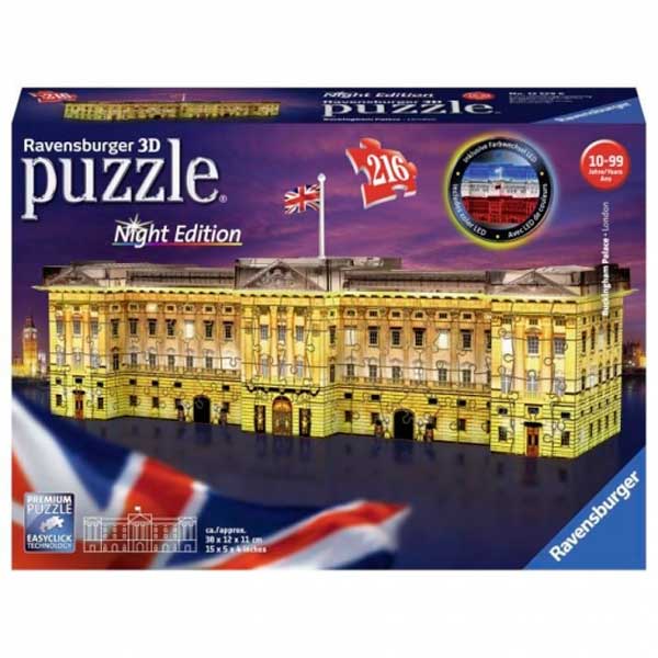 Puzzle 3D Buckingham Palace Luminoso - Imagem 1