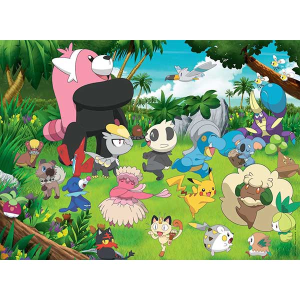 Pokemon Puzzle 300p XXL - Imagem 1