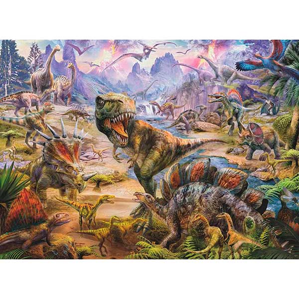 Puzzle XXL 300p Dinosaurios Gigantes - Imatge 1